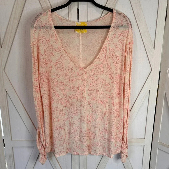 Free People Tops - Free People Printed Sahara Top